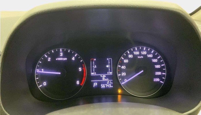 2015 Hyundai Creta SX PLUS AT 1.6 DIESEL, Diesel, Automatic, 56,720 km, Odometer Image