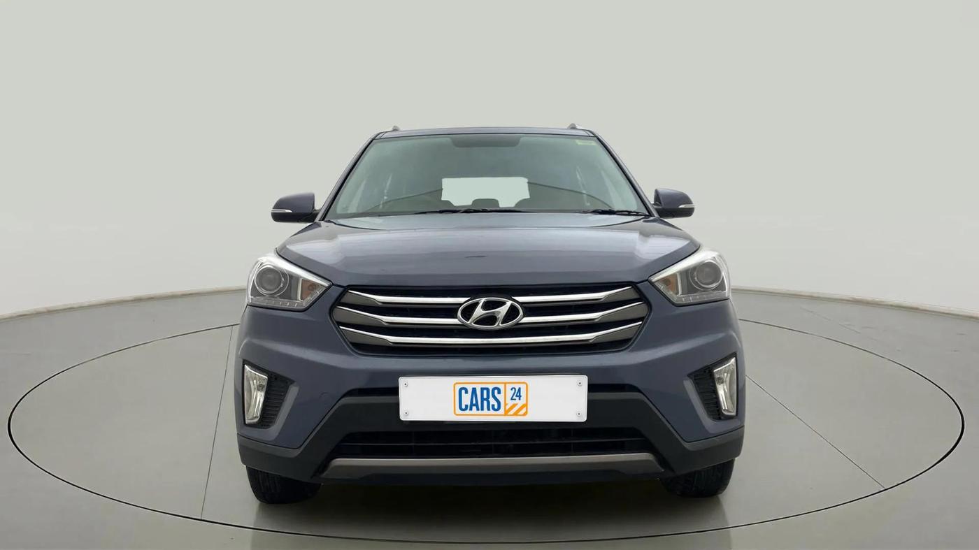 2015 Hyundai Creta SX PLUS AT 1.6 DIESEL, Diesel, Automatic, 56,811 km, Front