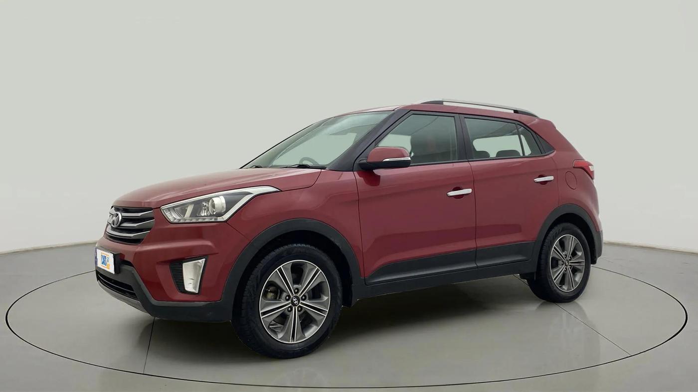 2017 Hyundai Creta SX PLUS AT 1.6 PETROL, Petrol, Automatic, 48,770 km, Left Front Diagonal