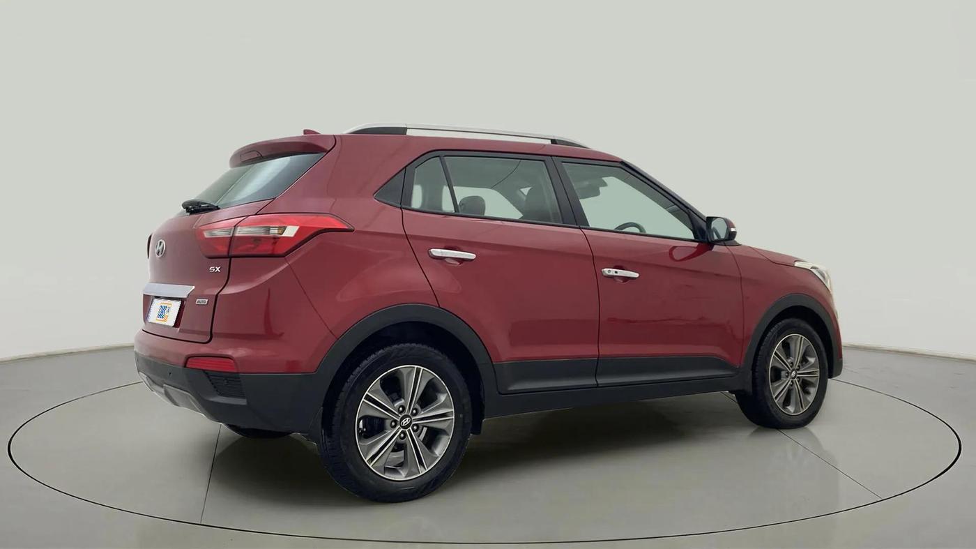 2017 Hyundai Creta SX PLUS AT 1.6 PETROL, Petrol, Automatic, 48,770 km, Right Back Diagonal
