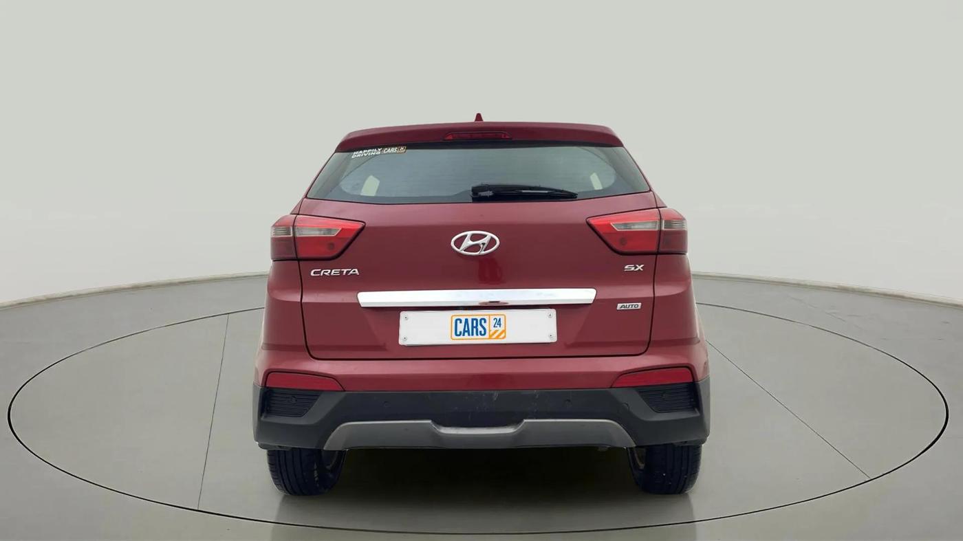 2017 Hyundai Creta SX PLUS AT 1.6 PETROL, Petrol, Automatic, 48,770 km, Back/Rear