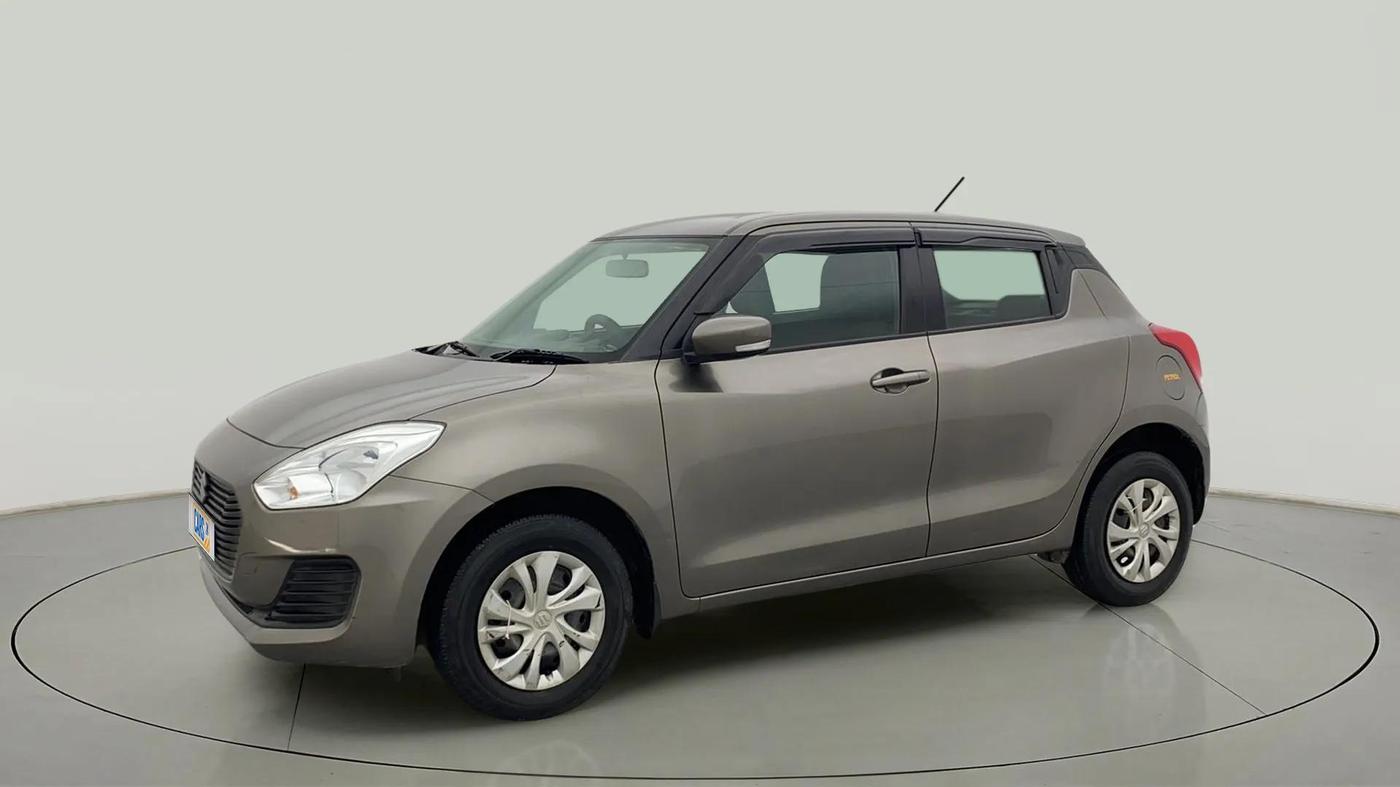 2018 Maruti Swift VXI, Petrol, Manual, 50,365 km, Left Front Diagonal