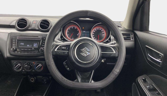 2018 Maruti Swift VXI, Petrol, Manual, 50,297 km, Steering Wheel Close Up