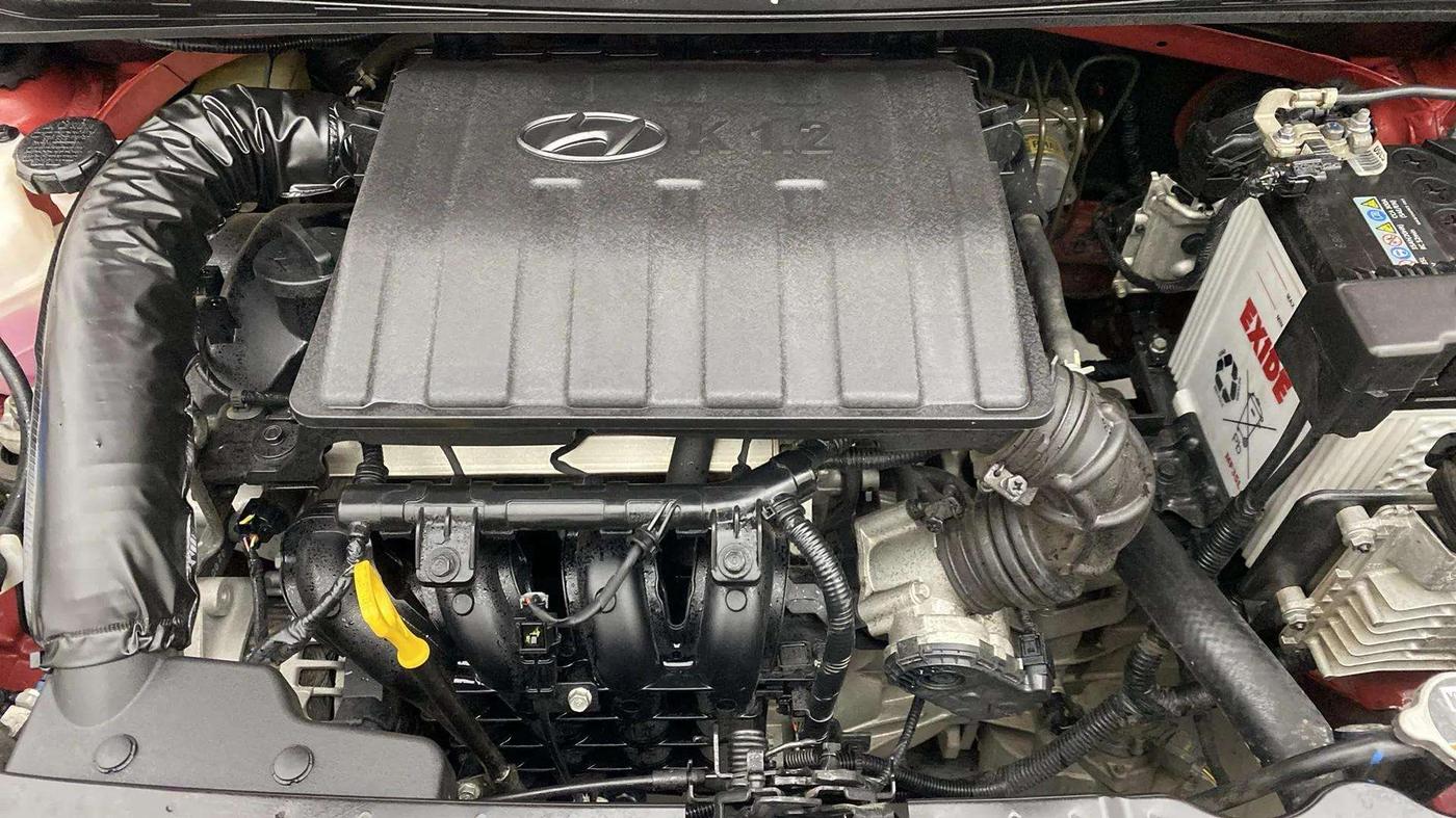 2021 Hyundai GRAND I10 NIOS SPORTZ AMT 1.2 KAPPA VTVT, Petrol, Automatic, 26,727 km, Engine View