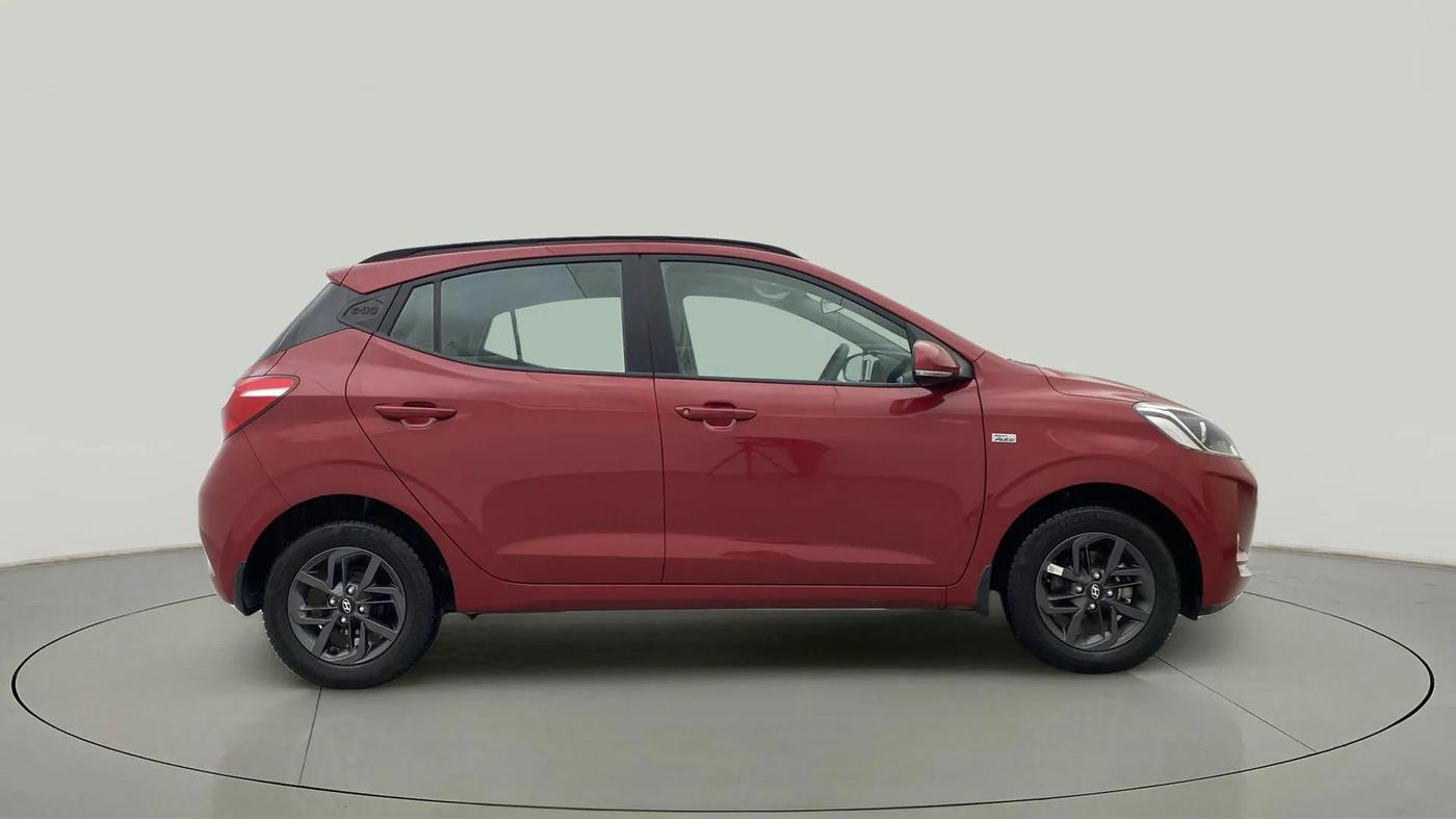 2021 Hyundai GRAND I10 NIOS SPORTZ AMT 1.2 KAPPA VTVT, Petrol, Automatic, 26,727 km, Right Side View