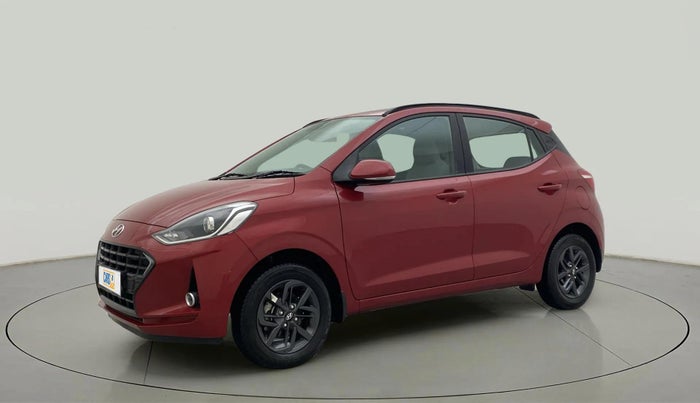 2021 Hyundai GRAND I10 NIOS SPORTZ AMT 1.2 KAPPA VTVT, Petrol, Automatic, 26,646 km, Left Front Diagonal