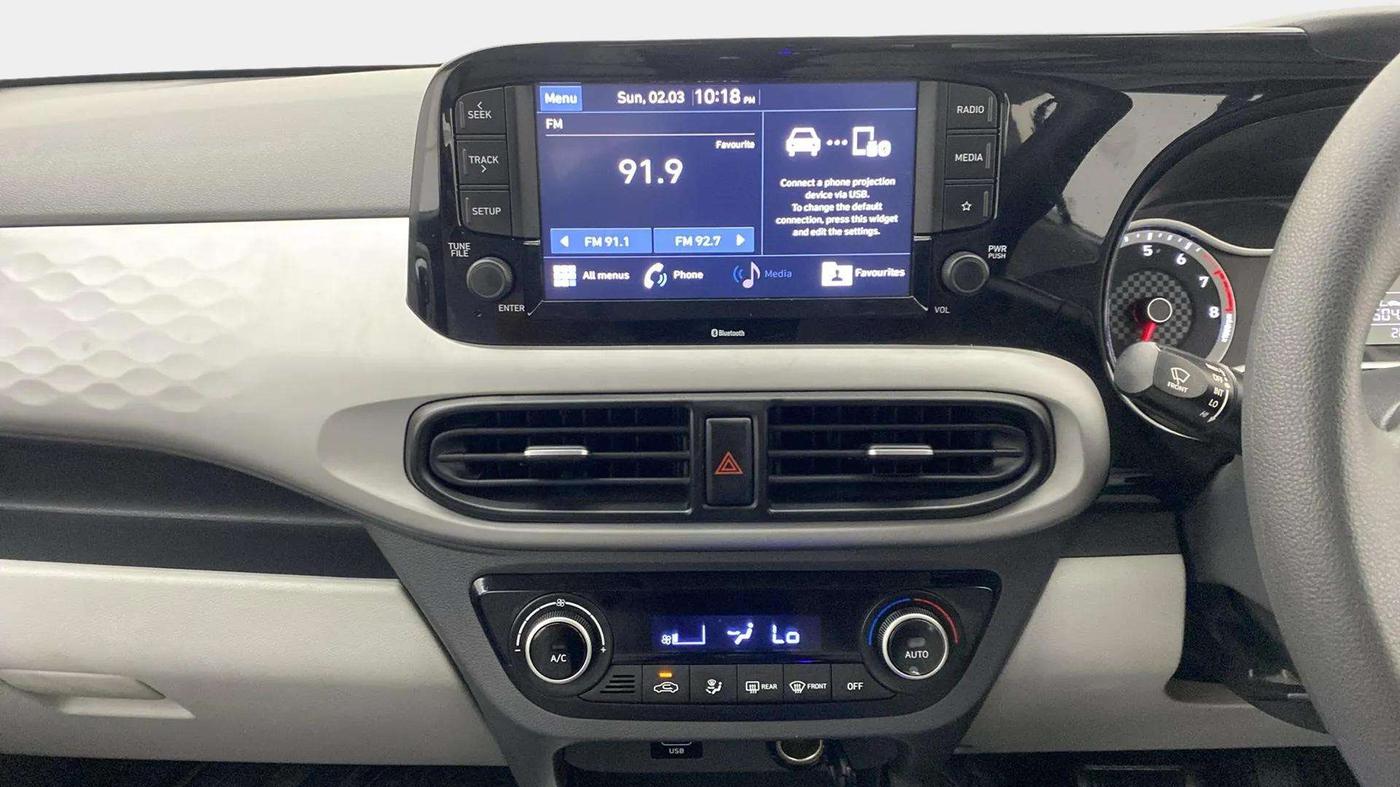 2021 Hyundai GRAND I10 NIOS SPORTZ AMT 1.2 KAPPA VTVT, Petrol, Automatic, 26,727 km, Air Conditioner