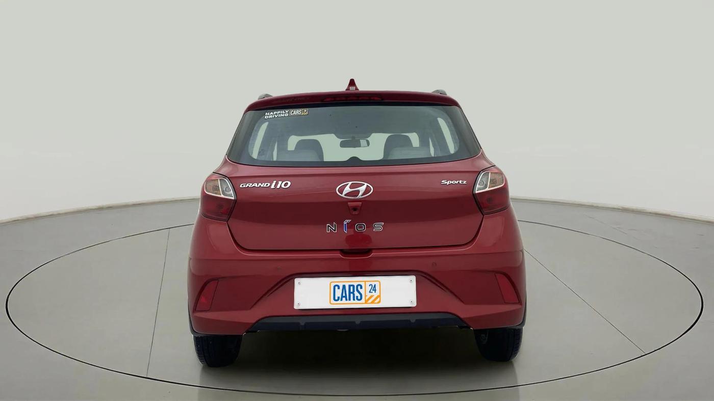2021 Hyundai GRAND I10 NIOS SPORTZ AMT 1.2 KAPPA VTVT, Petrol, Automatic, 26,727 km, Back/Rear