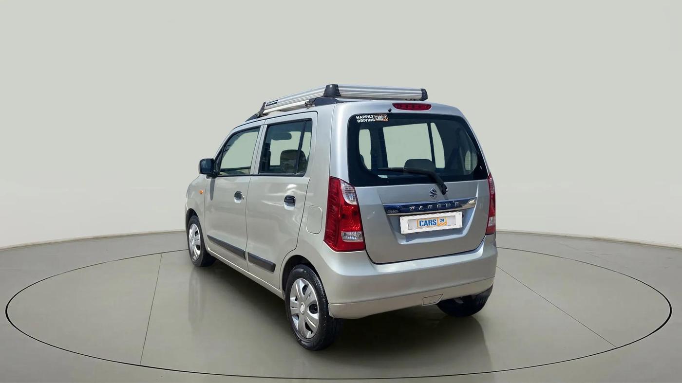 2017 Maruti Wagon R 1.0 VXI, CNG, Manual, 83,901 km, Left Back Diagonal