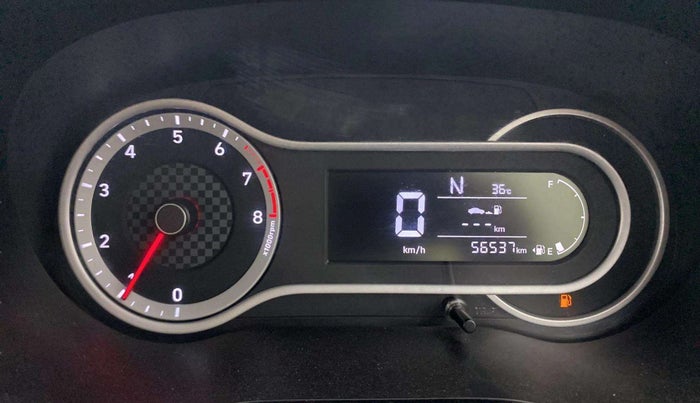 2020 Hyundai AURA SX PLUS 1.2 AMT, Petrol, Automatic, 56,528 km, Odometer Image