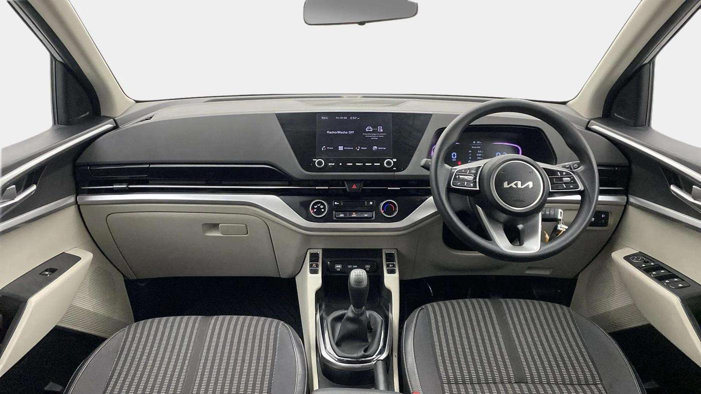 2022 KIA CARENS PRESTIGE 1.5 PETROL 7 STR, Petrol, Manual, 5,639 km, Dashboard