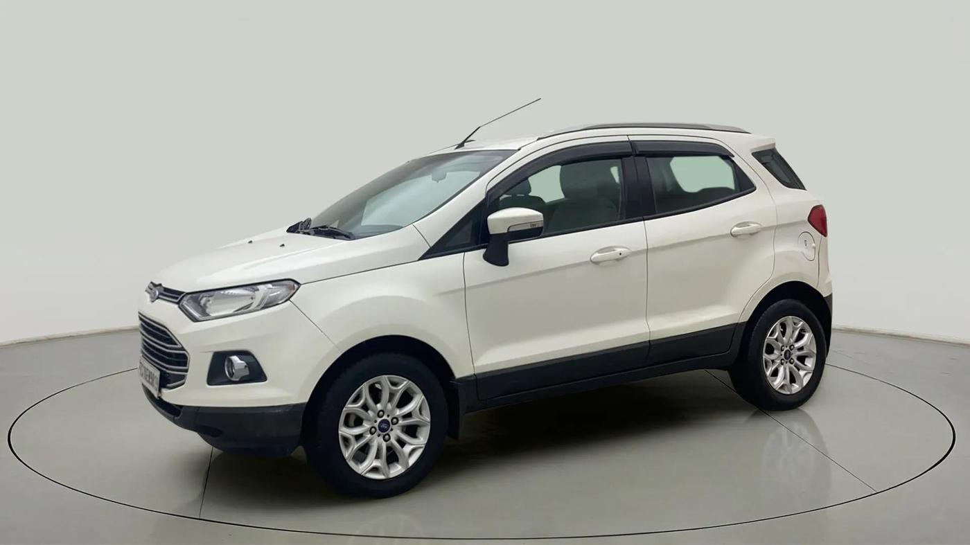 2017 Ford Ecosport TITANIUM 1.5L PETROL AT, Petrol, Automatic, 89,203 km, Left Front Diagonal