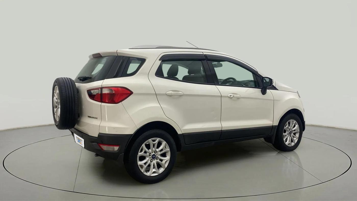 2017 Ford Ecosport TITANIUM 1.5L PETROL AT, Petrol, Automatic, 89,203 km, Right Back Diagonal