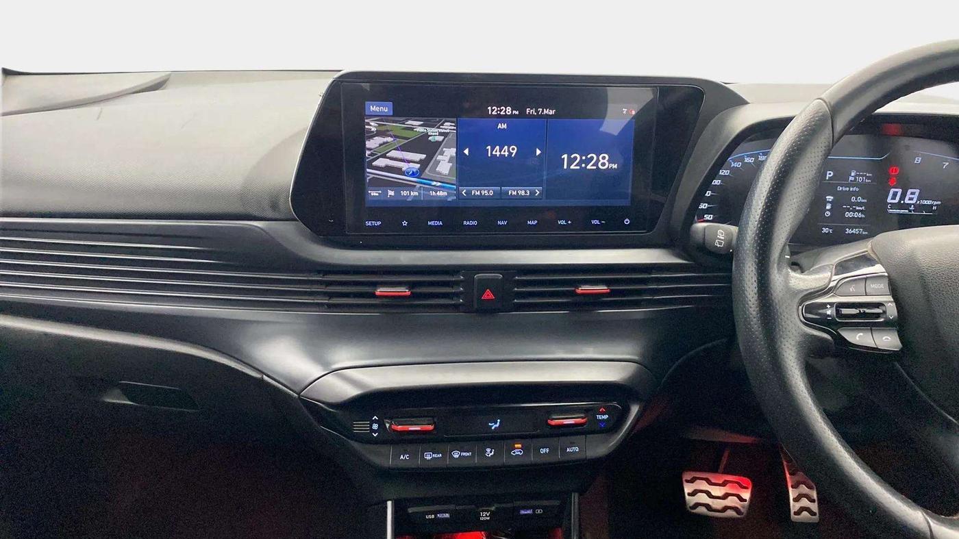 2021 Hyundai NEW I20 N LINE N8 1.0 TURBO GDI DCT, Petrol, Automatic, 36,468 km, Air Conditioner