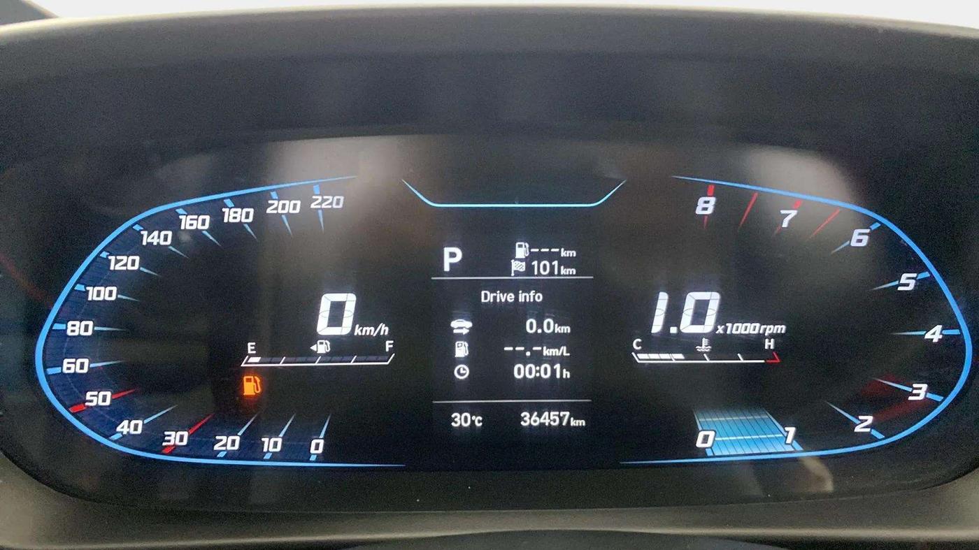 2021 Hyundai NEW I20 N LINE N8 1.0 TURBO GDI DCT, Petrol, Automatic, 36,468 km, Odometer Image