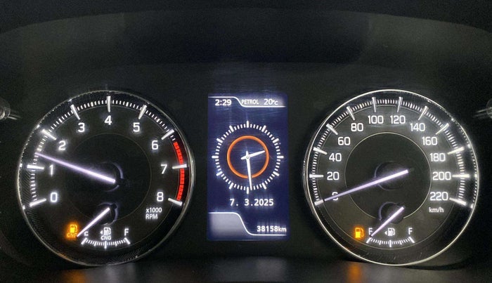 2023 Maruti Baleno  ZETA CNG 1.2L, CNG, Manual, 38,149 km, Odometer Image