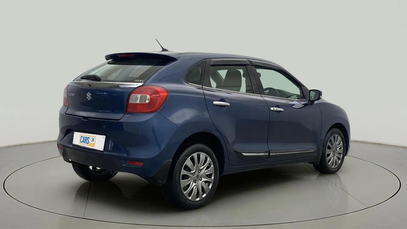 2017 Maruti Baleno ZETA CVT PETROL 1.2, Petrol, Automatic, 54,221 km, Right Back Diagonal