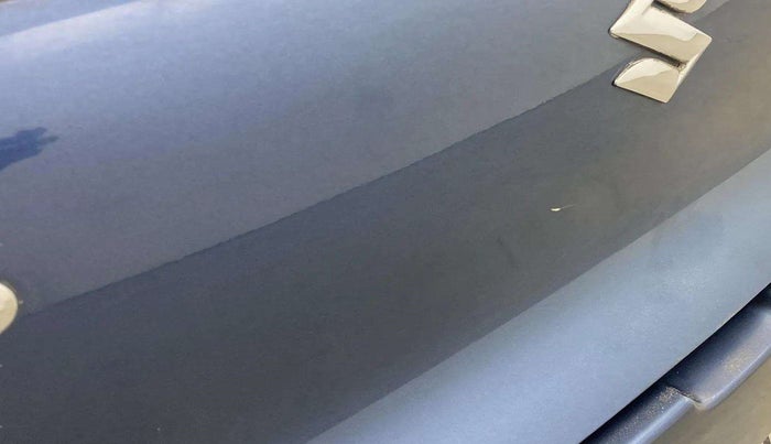 2017 Maruti Baleno ZETA CVT PETROL 1.2, Petrol, Automatic, 54,078 km, Dicky (Boot door) - Slightly dented