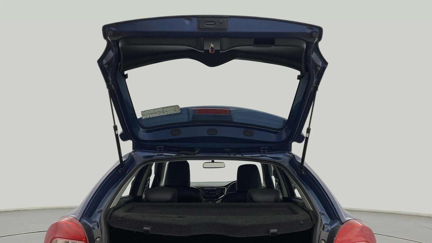 2017 Maruti Baleno ZETA CVT PETROL 1.2, Petrol, Automatic, 54,221 km, Boot Door Open