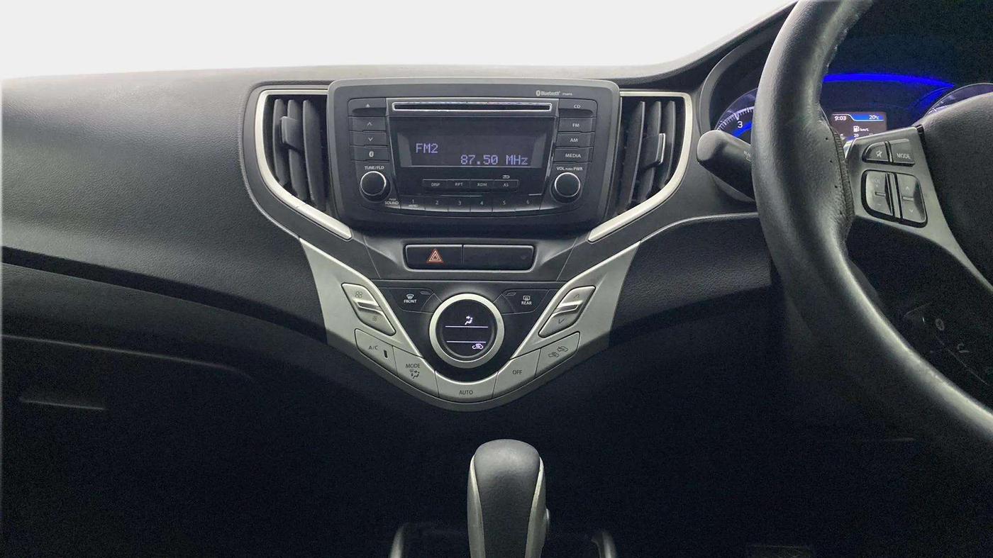 2017 Maruti Baleno ZETA CVT PETROL 1.2, Petrol, Automatic, 54,221 km, Air Conditioner