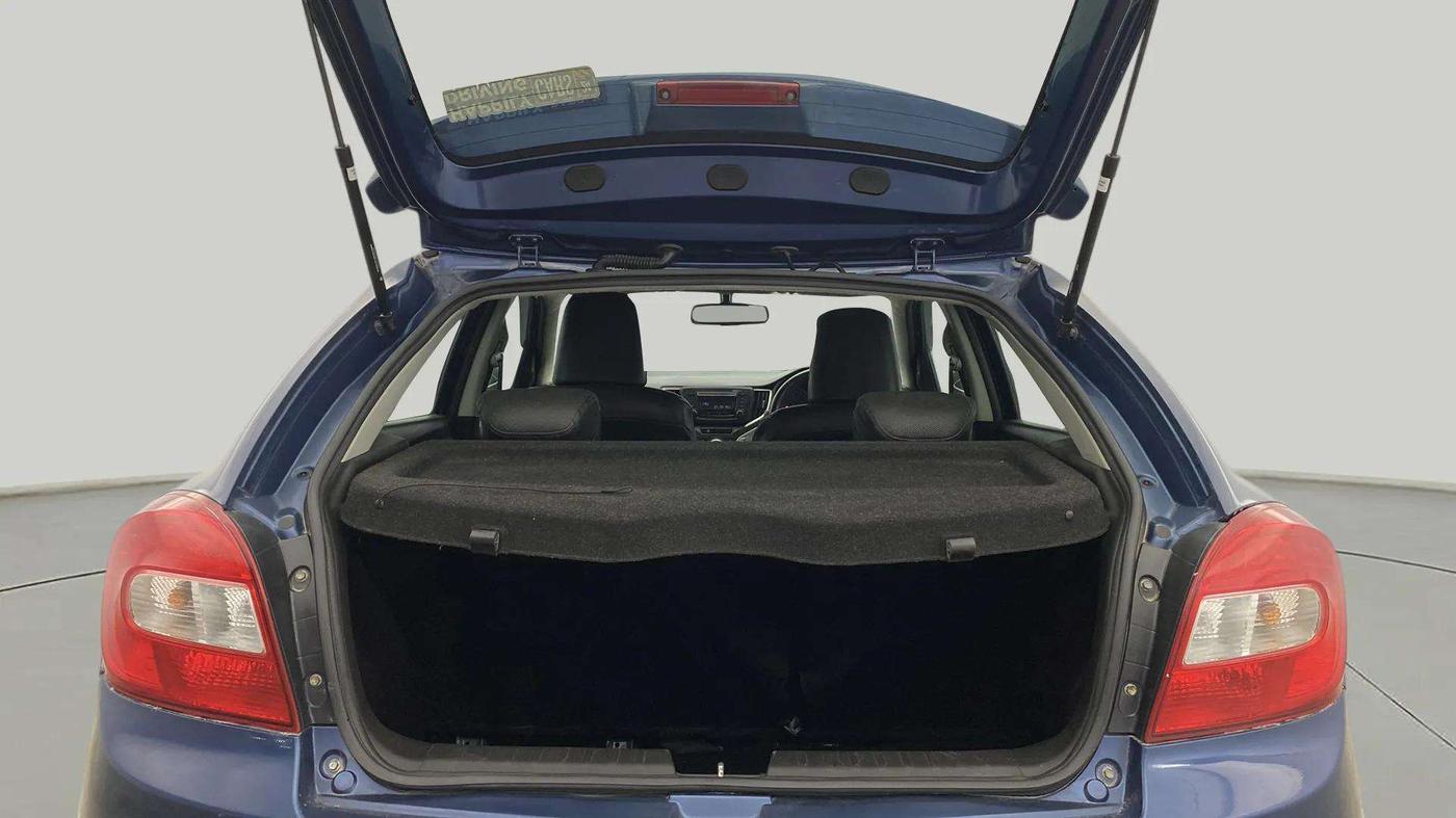 2017 Maruti Baleno ZETA CVT PETROL 1.2, Petrol, Automatic, 54,221 km, Boot Inside