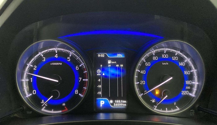 2017 Maruti Baleno ZETA CVT PETROL 1.2, Petrol, Automatic, 54,078 km, Odometer Image