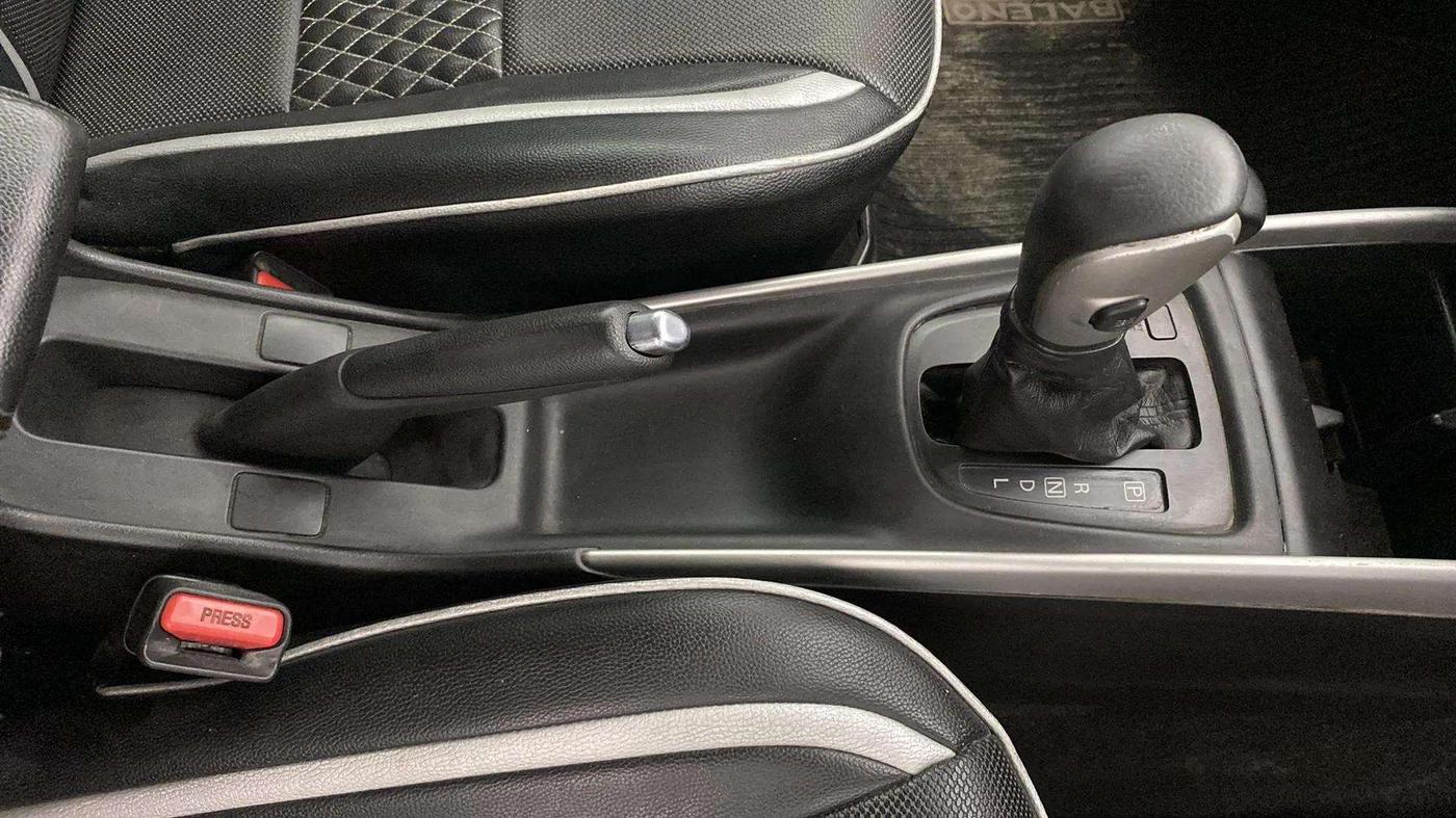 2017 Maruti Baleno ZETA CVT PETROL 1.2, Petrol, Automatic, 54,221 km, Gear Lever