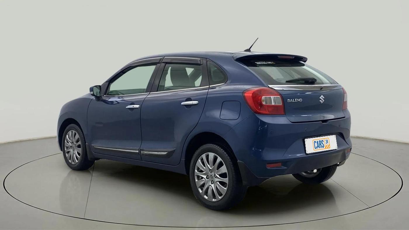 2017 Maruti Baleno ZETA CVT PETROL 1.2, Petrol, Automatic, 54,221 km, Left Back Diagonal