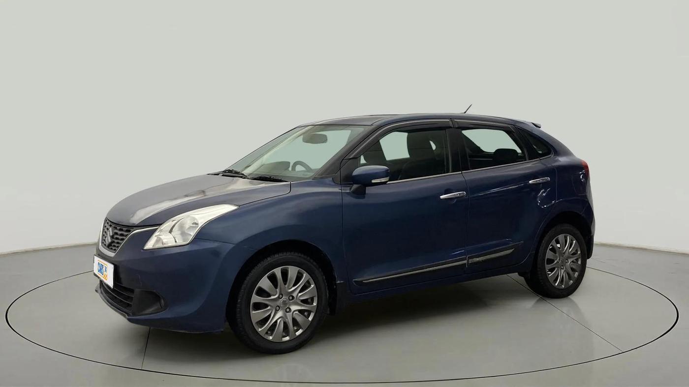 2017 Maruti Baleno ZETA CVT PETROL 1.2, Petrol, Automatic, 54,221 km, Left Front Diagonal