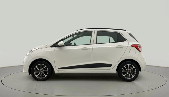 2017 Hyundai Grand i10 SPORTZ (O) AT 1.2 KAPPA VTVT, CNG, Automatic, 32,603 km, Left Side