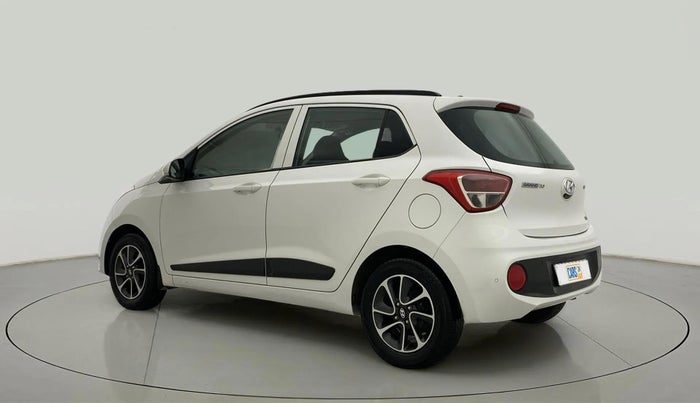 2017 Hyundai Grand i10 SPORTZ (O) AT 1.2 KAPPA VTVT, CNG, Automatic, 32,603 km, Left Back Diagonal