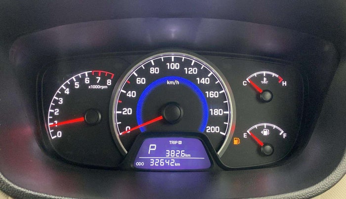 2017 Hyundai Grand i10 SPORTZ (O) AT 1.2 KAPPA VTVT, CNG, Automatic, 32,603 km, Odometer Image