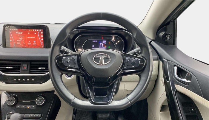 2023 Tata NEXON XZA PLUS SUNROOF PETROL, Petrol, Automatic, 33,554 km, Steering Wheel Close Up