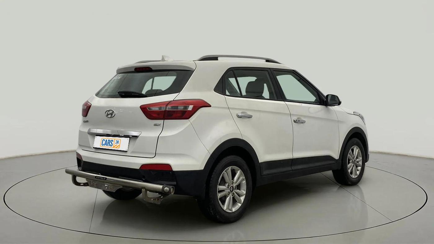 2016 Hyundai Creta SX PLUS 1.6 PETROL, Petrol, Manual, 70,844 km, Right Back Diagonal