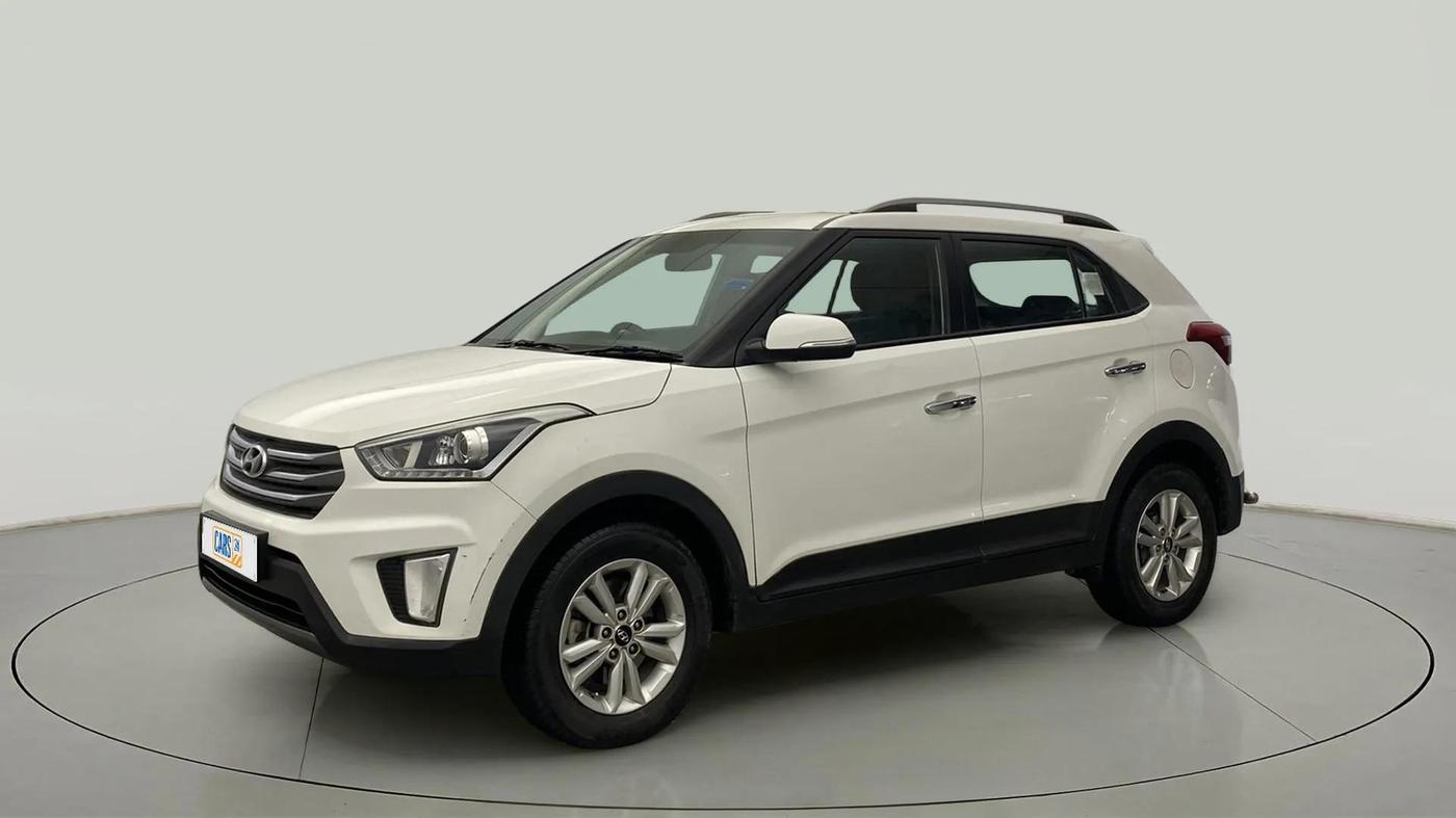 2016 Hyundai Creta SX PLUS 1.6 PETROL, Petrol, Manual, 70,844 km, Left Front Diagonal