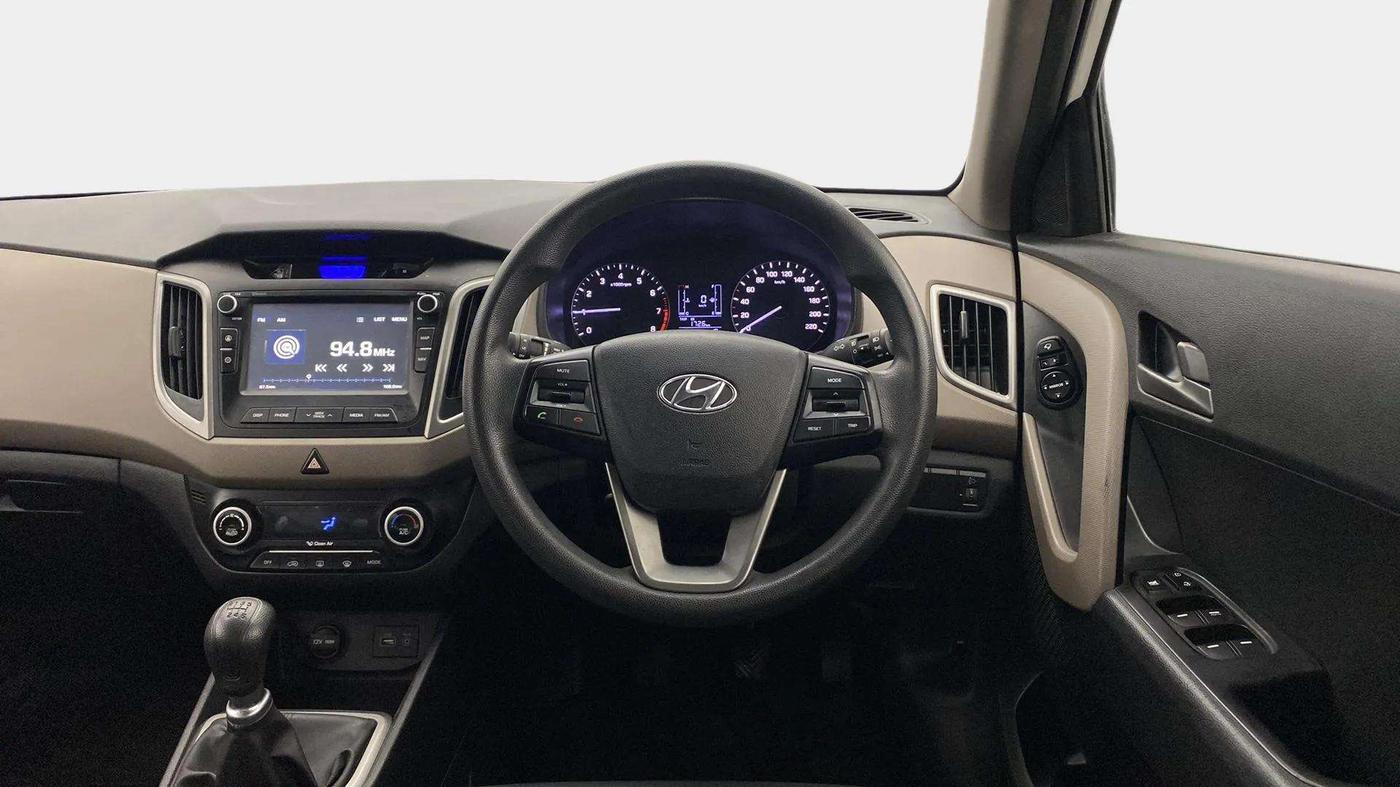 2016 Hyundai Creta SX PLUS 1.6 PETROL, Petrol, Manual, 70,844 km, Steering Wheel Close Up
