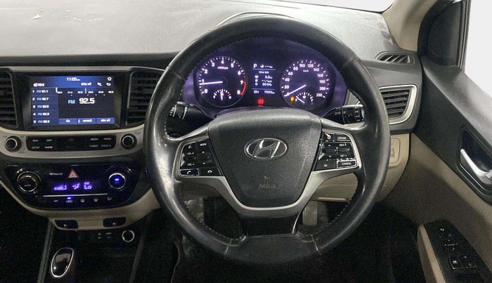 2018 Hyundai Verna 1.6 VTVT SX (O) AT, Petrol, Automatic, 77,090 km, Steering Wheel Close Up