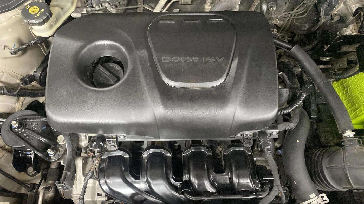 2018 Hyundai Verna 1.6 VTVT SX (O) AT, Petrol, Automatic, 77,121 km, Engine View