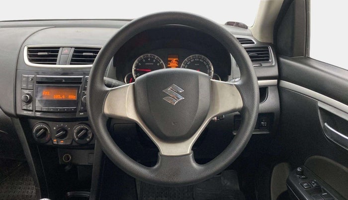 2015 Maruti Swift VXI, Petrol, Manual, 50,602 km, Steering Wheel Close Up