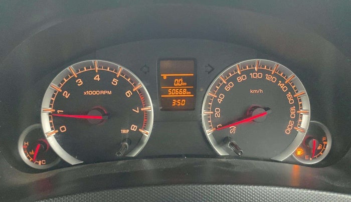 2015 Maruti Swift VXI, Petrol, Manual, 50,602 km, Odometer Image