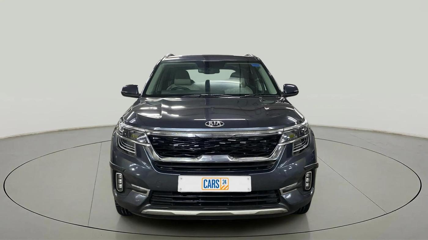 2020 KIA SELTOS HTX 1.5 PETROL, Petrol, Manual, 20,105 km, Front