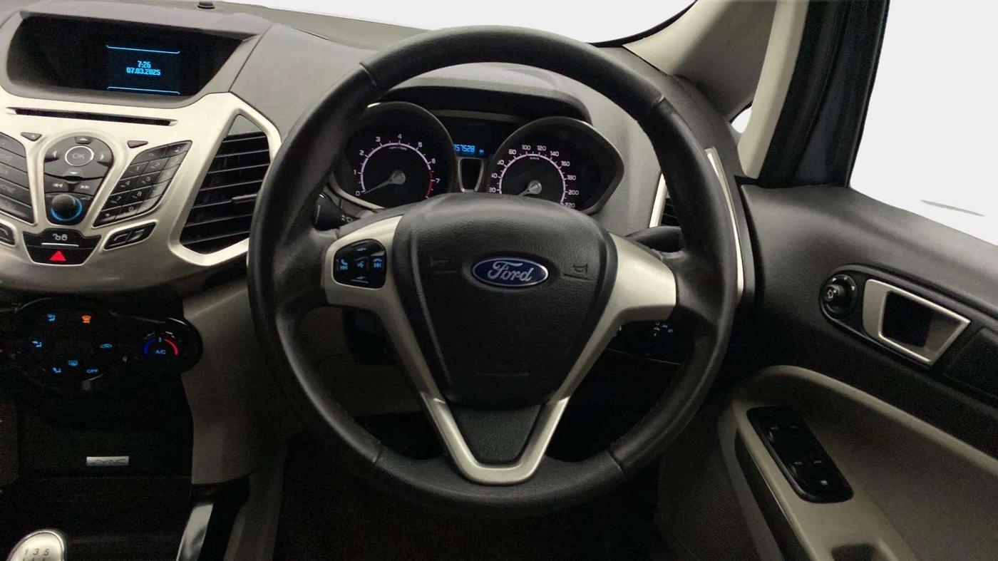 2016 Ford Ecosport TITANIUM 1.5L PETROL, Petrol, Manual, 57,859 km, Steering Wheel Close Up