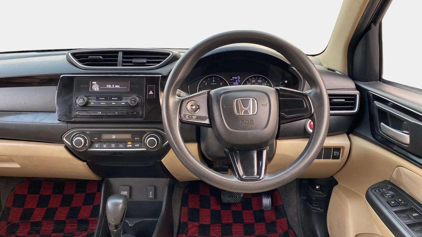 2018 Honda Amaze 1.5L I-DTEC V CVT, Diesel, Automatic, 40,264 km, Steering Wheel Close Up