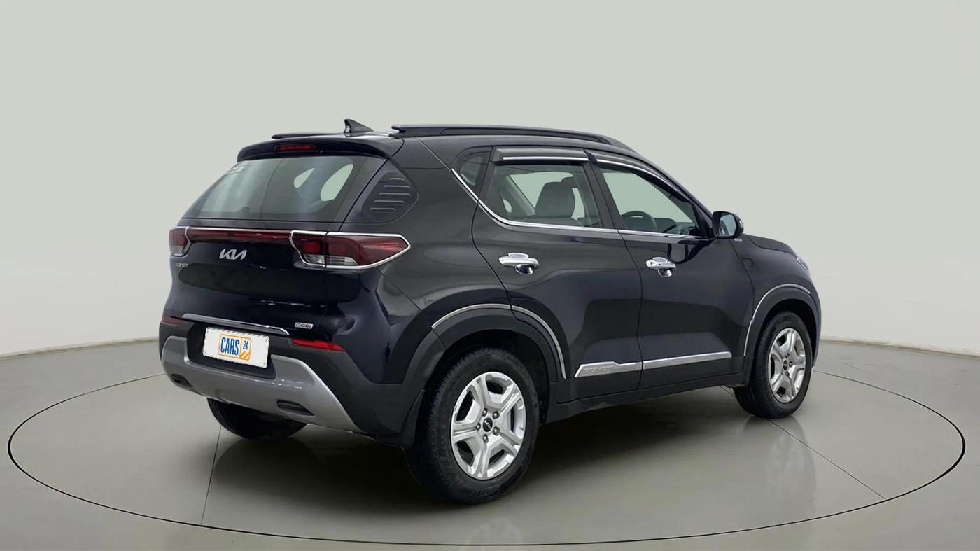 2022 KIA SONET HTK PLUS 1.0 IMT, Petrol, Manual, 33,139 km, Right Back Diagonal