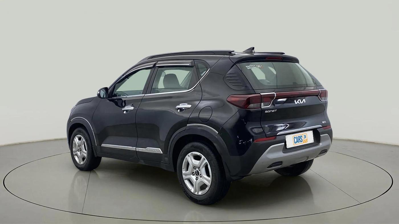 2022 KIA SONET HTK PLUS 1.0 IMT, Petrol, Manual, 33,139 km, Left Back Diagonal