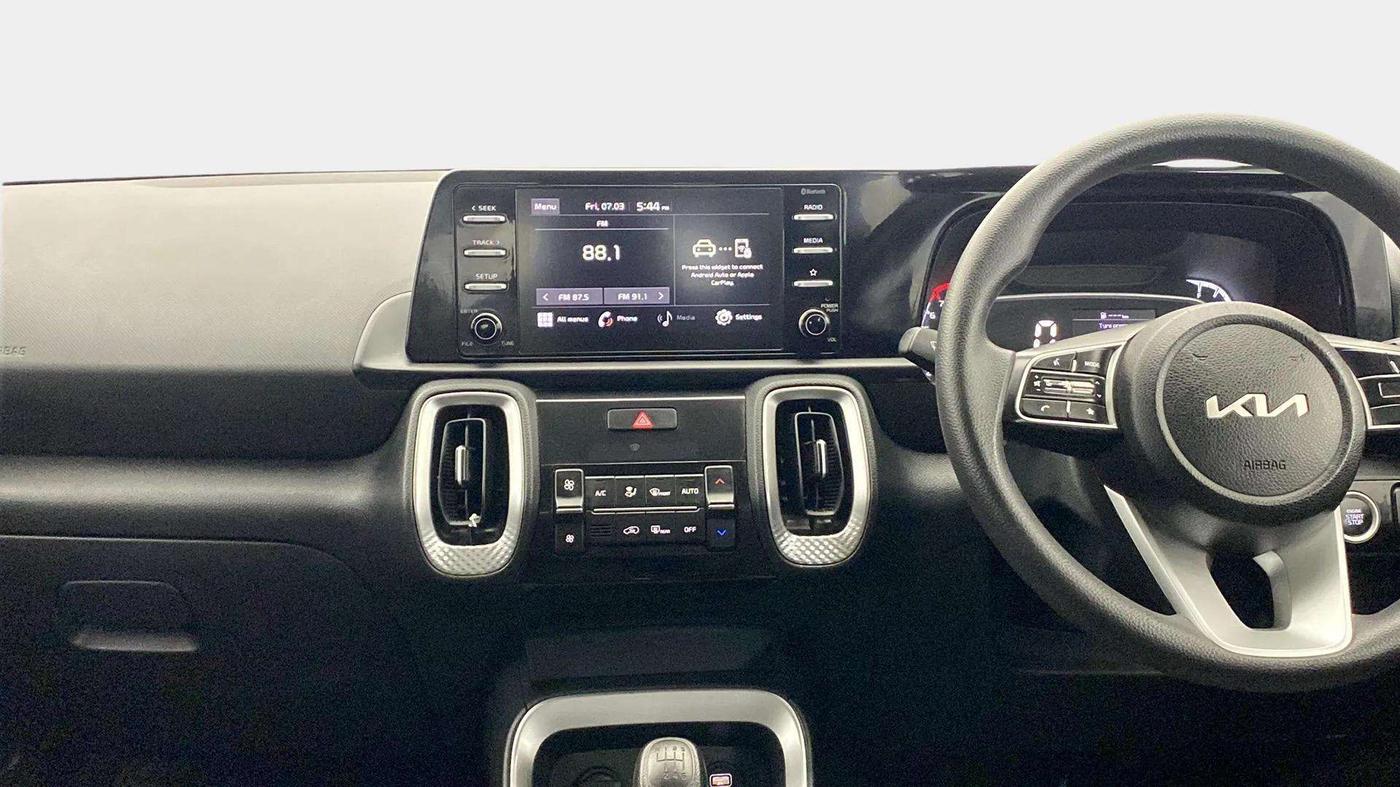 2022 KIA SONET HTK PLUS 1.0 IMT, Petrol, Manual, 33,139 km, Air Conditioner