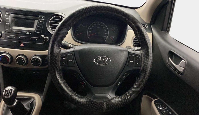 2015 Hyundai Grand i10 ASTA 1.2 KAPPA VTVT, Petrol, Manual, 70,330 km, Steering Wheel Close Up