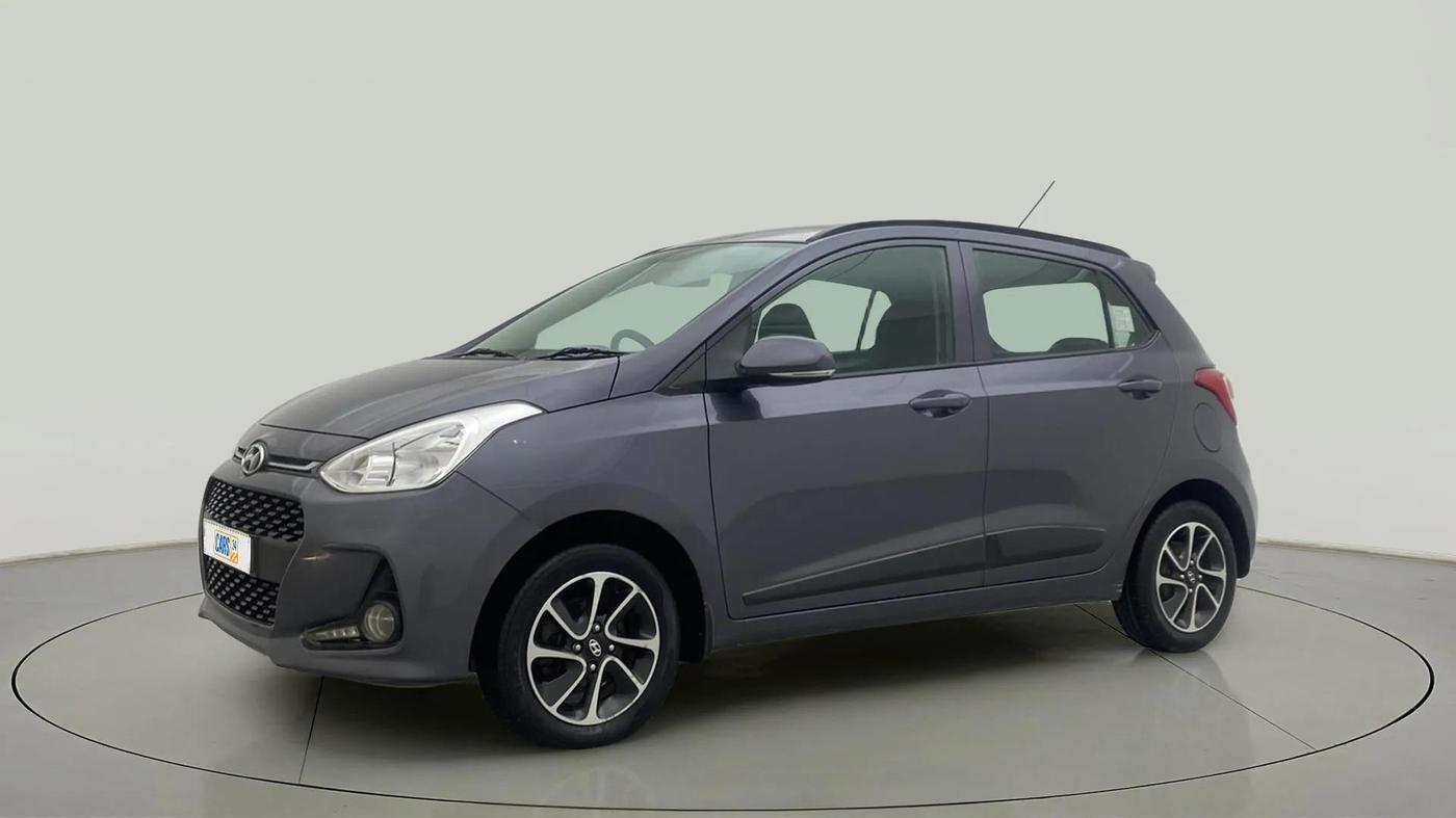 2018 Hyundai Grand i10 SPORTZ (O) AT 1.2 KAPPA VTVT, Petrol, Automatic, 31,553 km, Left Front Diagonal
