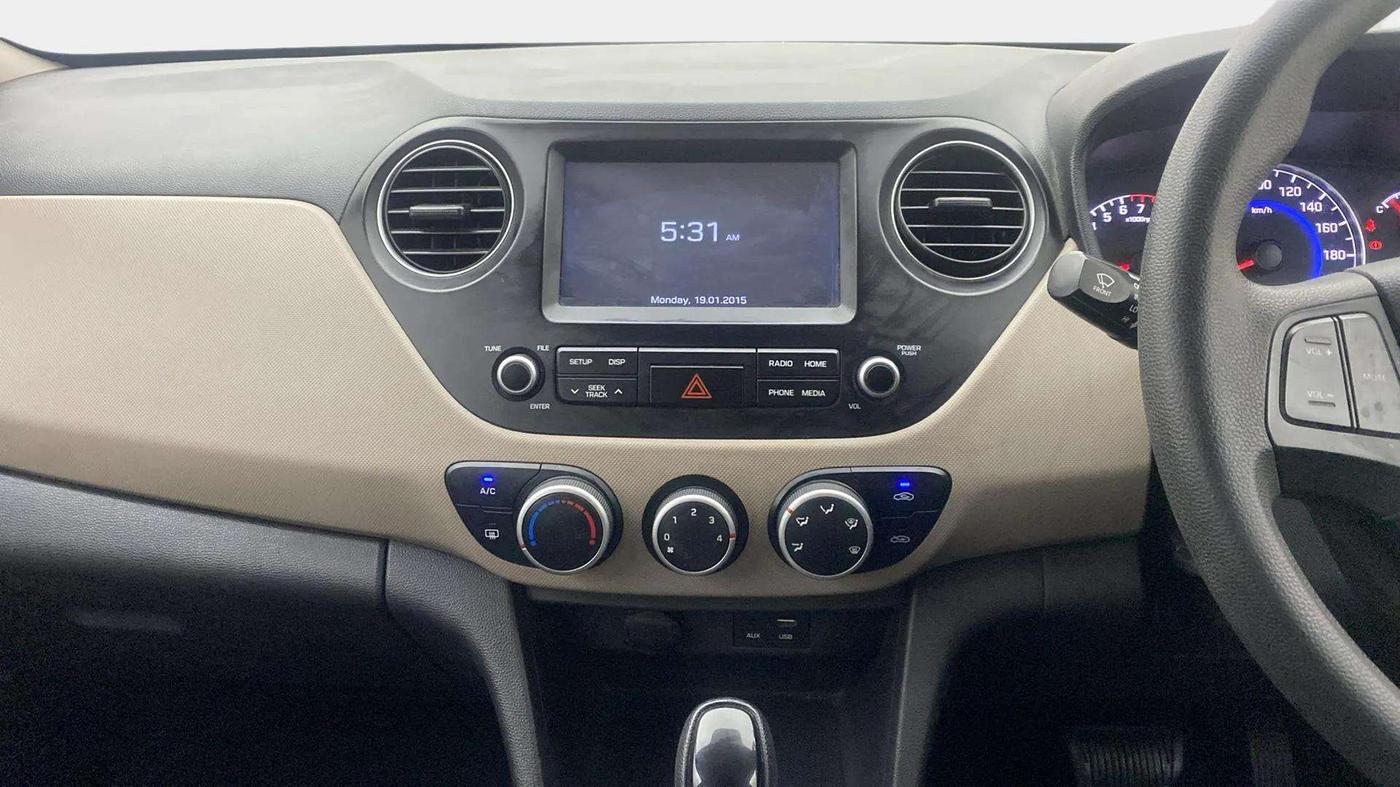 2018 Hyundai Grand i10 SPORTZ (O) AT 1.2 KAPPA VTVT, Petrol, Automatic, 31,553 km, Air Conditioner