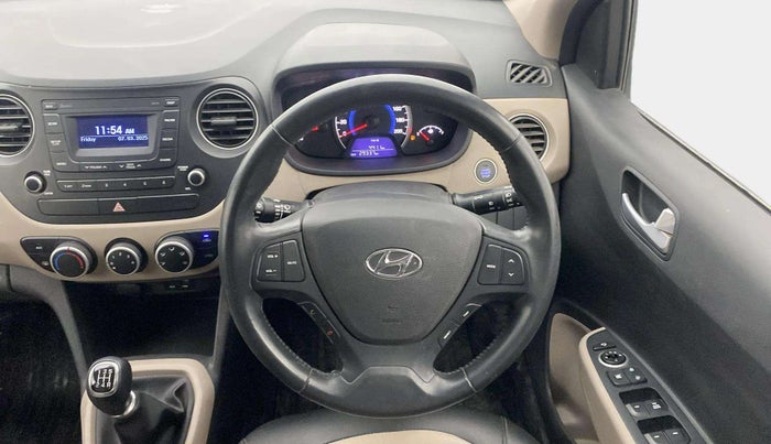 2016 Hyundai Grand i10 ASTA (O) 1.2 KAPPA VTVT, Petrol, Manual, 29,343 km, Steering Wheel Close Up